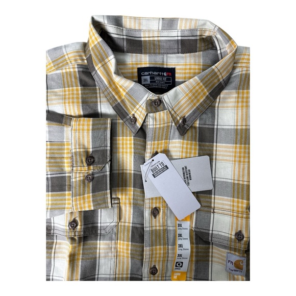 NWT Carhartt FR Flame Resistant 3XL Cat 2 Force Rugged Flex Loose Fit Twill - Picture 12 of 12